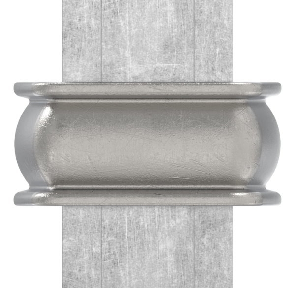 Bund - 1 Stueck - Material- 16x4 mm - Innenmass- 22x26 mm - Stahl -Roh- S235JR-30-6746.8