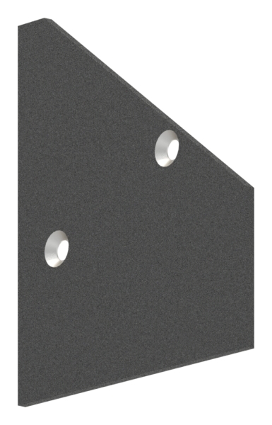 Endkappe Aluminium fuer eleganza canopy links pulverbeschichtet DB703-88-11VDE-EK-LI.DB703