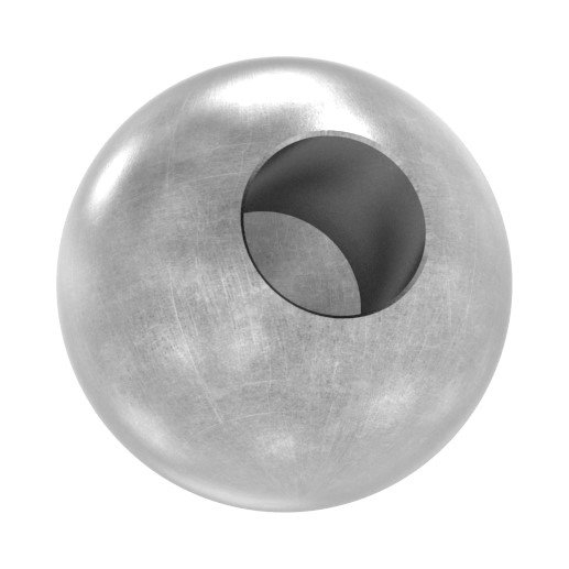 Kugel Ø 25 mm - mit Sackloch 10-2 mm - Stahl S235JR- roh-30-2734.8