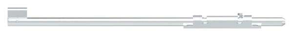 Bodenschieber - Torriegel - Laenge- 500 mm - verzinkt - zum Anschrauben-30-3865.8