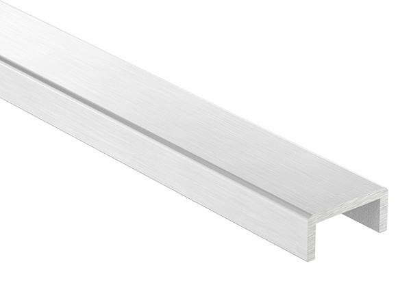 Kantenschutz - Masse- 30x14x3 mm - Laenge- 6000 mm - Aluminium elox- E4-EV1-12-4018.6