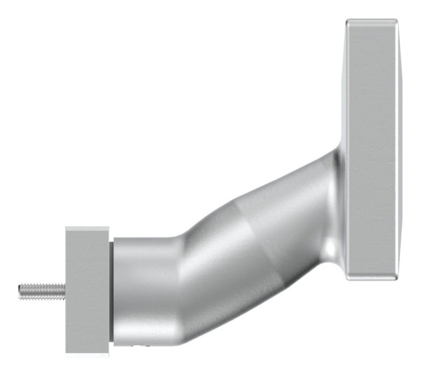 Alu-Tuerdruecker - gekroepft - drehbar - Aluminium EV1-12-3062-D.6