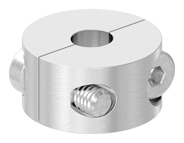 Rundklemme Edelstahl V4A fuer Seil Ø 6 mm-88.11100072006