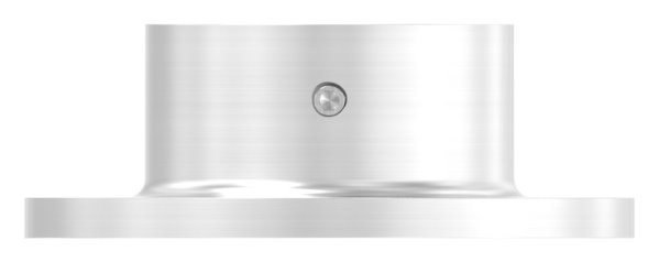 Wand- und Bodenanker Masse- Ø 80x6 mm fuer Rundrohr- Ø 42-4 mm - V2A-11-3021.4