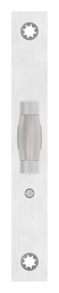 Einsteckschloss verzinkt Stulp Edelstahl mit Rollfalle- - 2 mm verstellbar-88.1140115