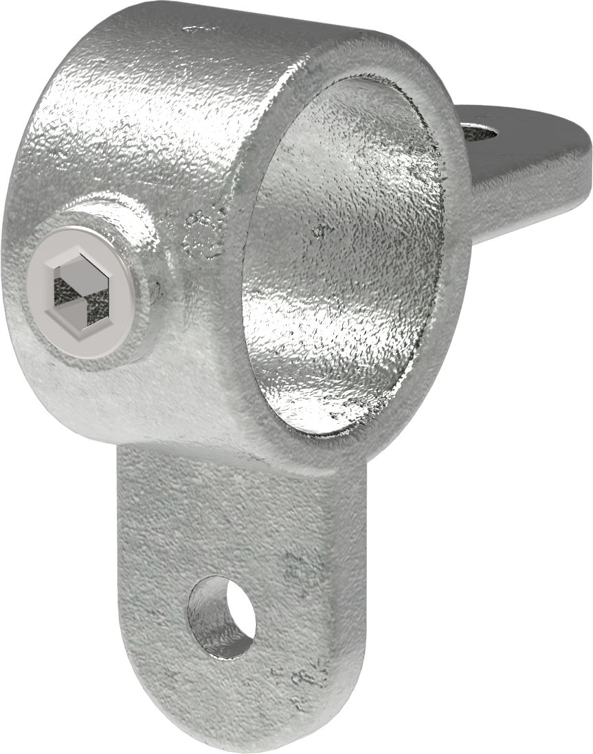 Rohrverbinder Gelenkstueck doppelt 90° Ø 48-3 mm -1 1-2- - Temperguss verzinkt - 168MD48-168MD48