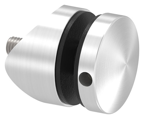 Glaspunkthalter Ø 40 mm fuer Anschluss- flach - Ø 42-4 mm V2A-10-GPH40.4