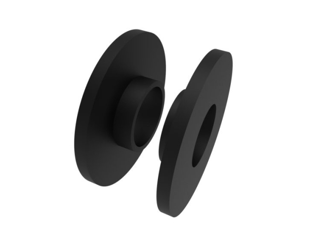Gummieinlage fuer Glaspunkthalter Gummi schwarz kompatibel mit Modell 47-10-5000-GUMMI-A.4