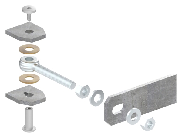 Torband M12- galvanisch verzinkt-88-11121-M12.C
