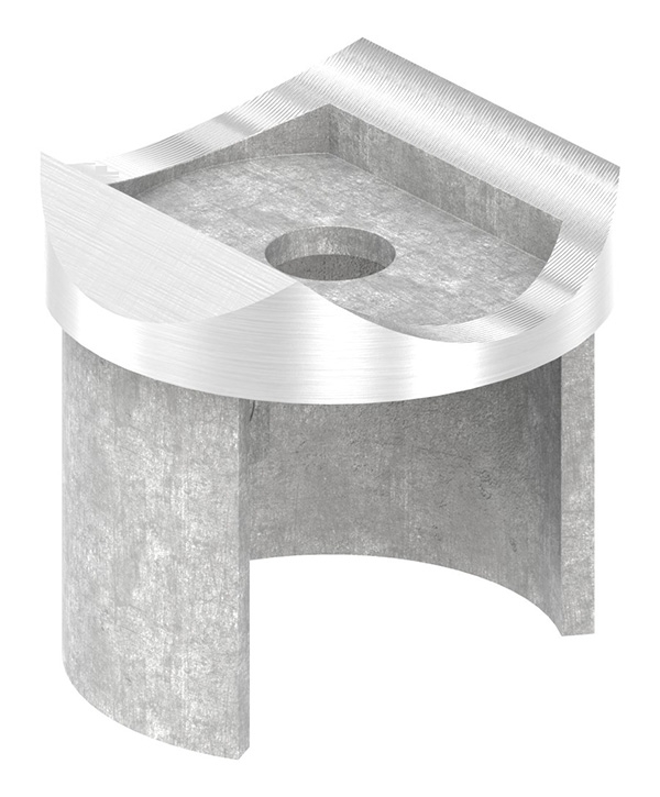 Adapter - fuer Nutrohr Ø 42-4 mm - V2A-12-2330.4