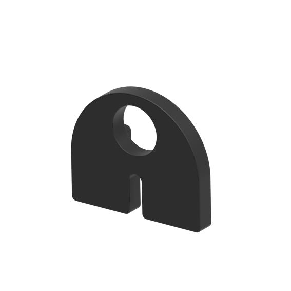 Gummis fuer Glas 6-76 mm- schwarz – Glashalter Modell 25- 1 Paar-18-2507-A.0