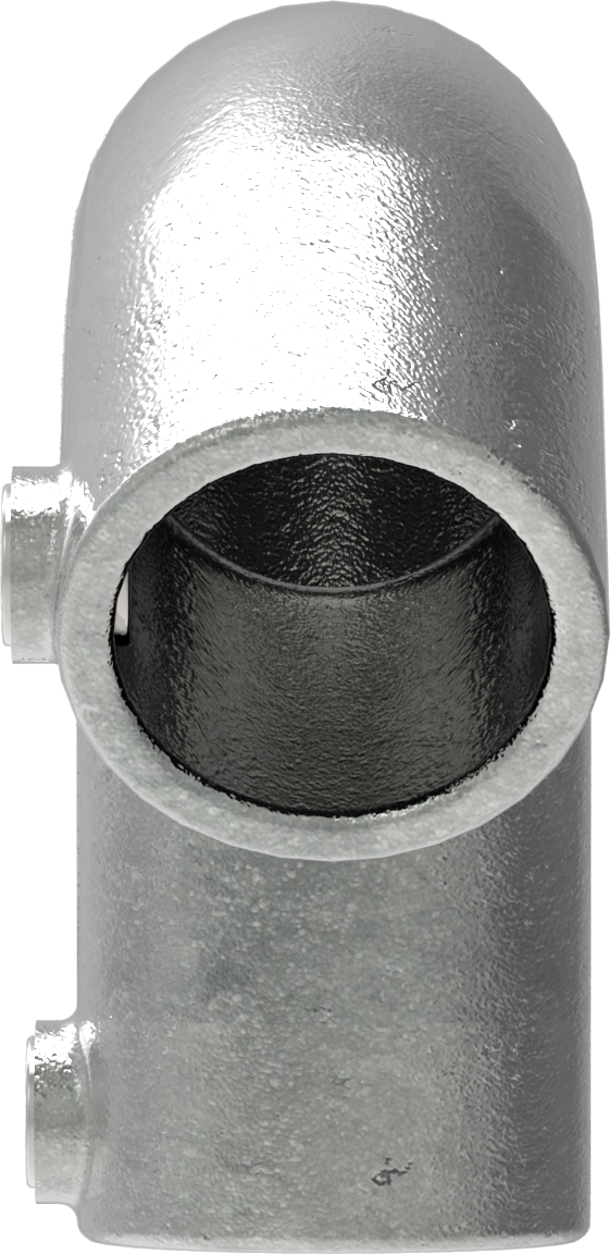 Rohrverbinder Bogen variabel 40-70° Ø 42-4 mm -1 1-4- - Temperguss verzinkt - 123C42-123C42