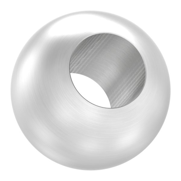 Kugel - Ø 25 mm - mit Durchgangsbohrung- 12-2 mm - V2A-11-4036.4