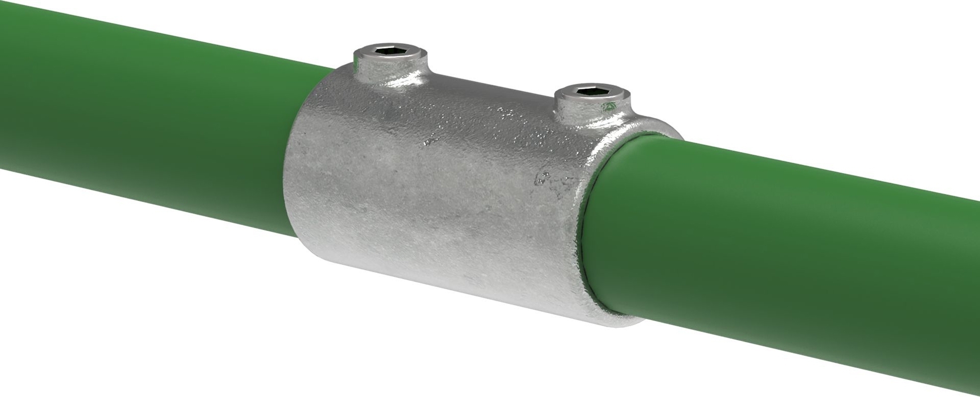 Rohrverbinder - Verlaengerungsstueck aussen - 149 - 26-9 mm - 60-3 mm - 3-4- - 2- - Feuerverzinkt u. Elektrogalvanisiert-149