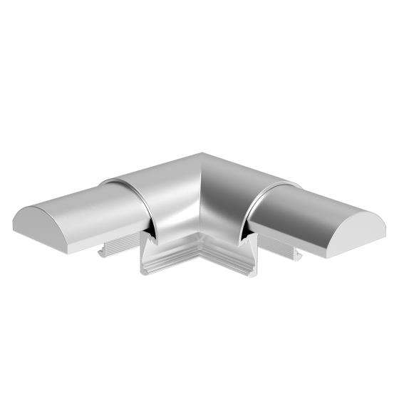 Handlauf Eckverbinder Aluminium 50 mm fuer Glasmontage mit LED-Nut-89-11AL6313050LEDSE-A.4