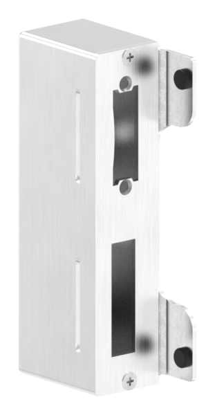 Gegenkasten Edelstahl V2A fuer Abstand 72 mm- 40 mm- zum Anschweissen- geschliffen Korn 240-88-1159301-240.40