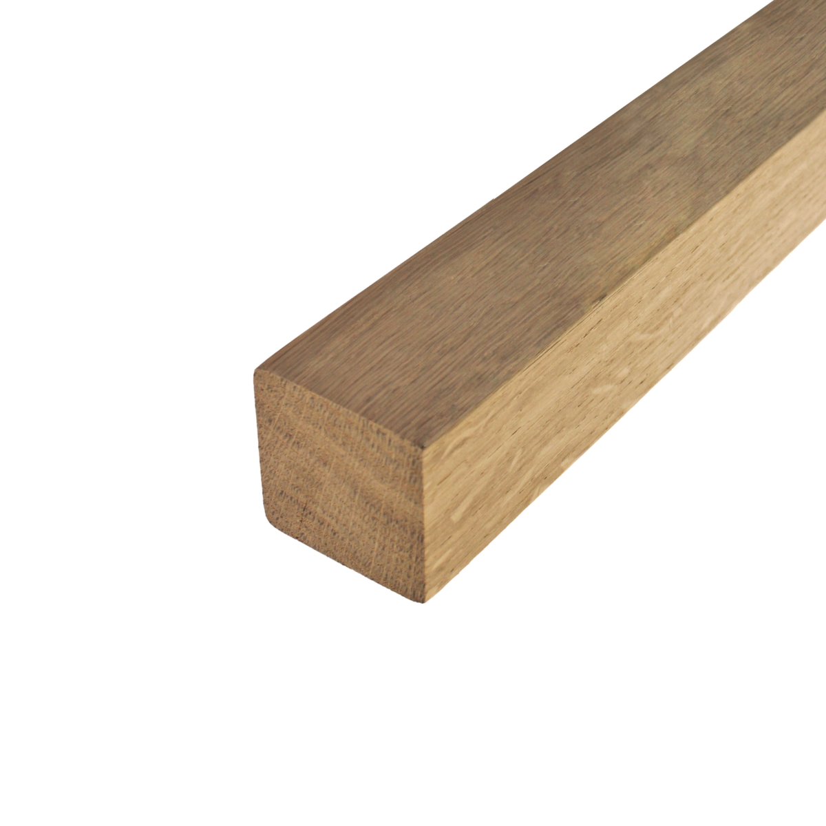 Holzhandlauf Eiche massiv 40 x 40 mm L=3000 mm roh-89-11WD40X40L3000-A.4