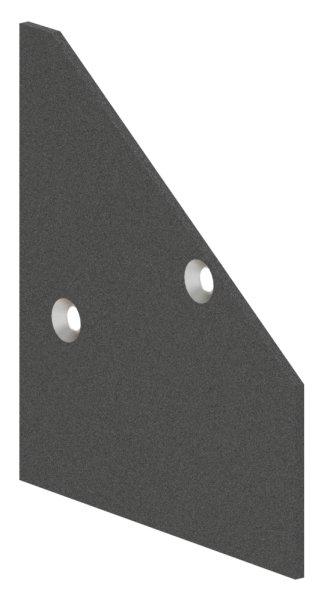 Endkappe Aluminium fuer eleganza canopy links pulverbeschichtet DB703-88-11VDE-EK-LI.DB703