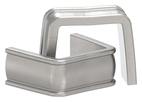 Bund - 100 Stueck - Material- 16x4 mm - Innenmass- 25x26 mm - Stahl -Roh- S235JR-30-6708-100.8