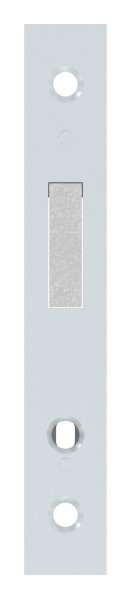 Rohrrahmen-Riegelschloss Zinkdruckguss Dornmass 40 mm Riegelausschluss 22 mm fuer Profilzylinder-88-1140111.40