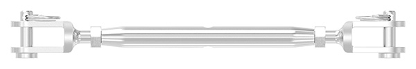 Wantenspanner - Gabel-Gabel - Gewinde M5 - V4A-11-2890.1