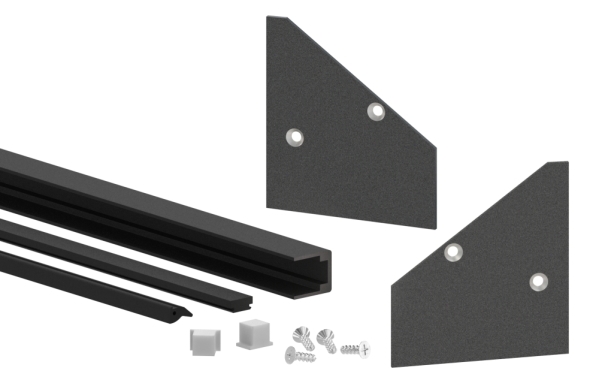 Montage-Set Glas 21-52mm eleganza canopy- fuer  L- 1-405m-88-11VDE-GU-1400-21.DB703