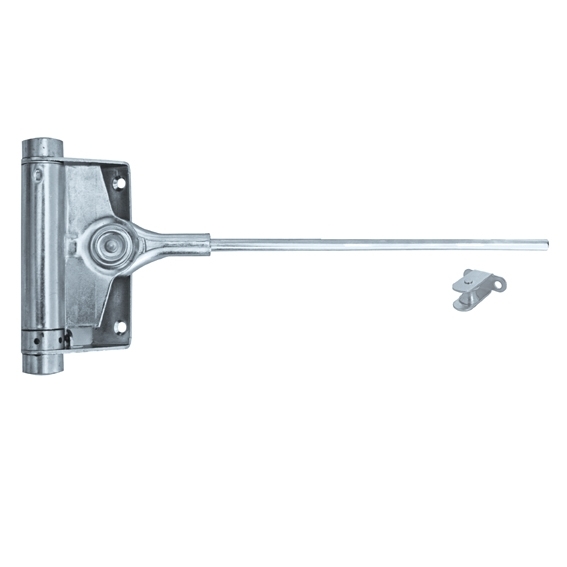 Federtuerschliesser Edelstahl V2A fuer Tore bis 60 kg roh-89-11D1001I120-A.4