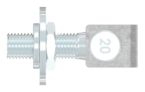 Torband M20 verstellbar schweissbar Stahl -roh- S235JR-30-3500.8