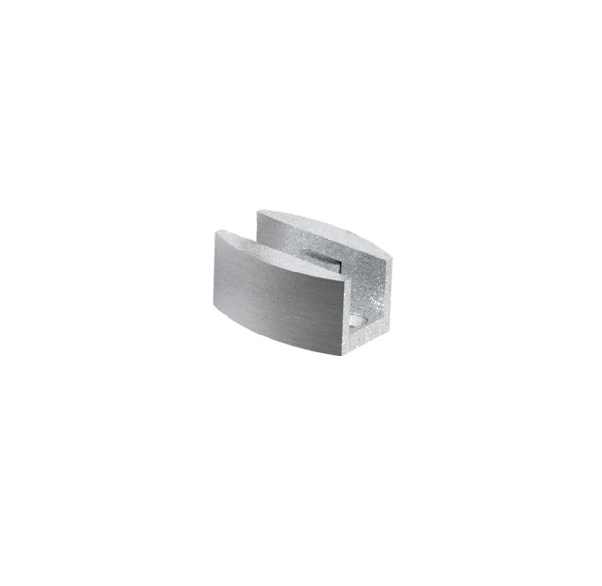 Bodenfuehrung fuer Glasschiebetuer- Edelstahl AISI 304- Glasstaerke 8-12 mm-89-11GSP9100A11S-A.4
