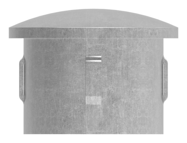 Stahlstopfen - leicht gewoelbt - fuer Rohr Ø 42-4 x 3-0-3-5 mm - Stahl -Roh- S235JR-30-2964.8