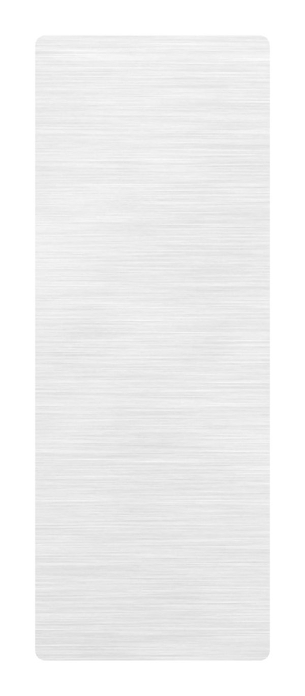 Endkappe - fuer Ganzglasgelaender - Masse- 124-5x46-5x1-5 mm - Aluminium-12-3071.6