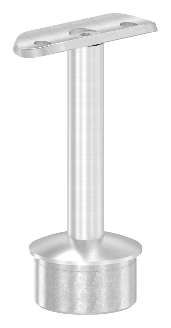 Handlaufstuetze V2A fuer 42-4x2-0 mm mit Halteplatte fuer Ø 42-4 mm-11-3805.4