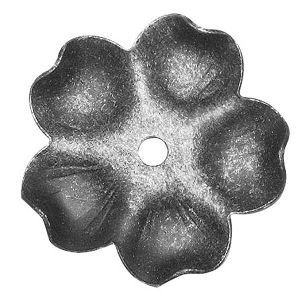 Rosette - Zierteil - Ø 50x1 mm - Stahl -Roh- S235JR-30-2621.8