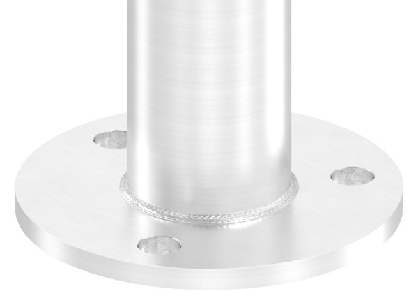 Gelaenderpfosten - fuer 4 Querstabhalter M6 - Laenge- 880 mm - V2A-14-0001.4