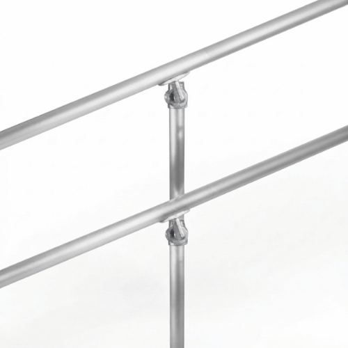 Handlaufaufnahme fuer Rohrverbinder 748C42 42-4mm -1 1-4-  feuerverzinkt und elektrogalvanisiert-748C42