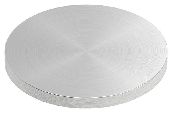 Ronde - Masse- Ø 50x4 mm - - V2A mit Rundschliff-11-2237R.4