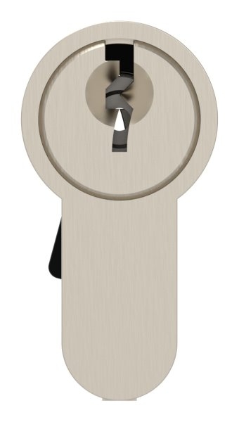 Zylinder Edelstahloptik 50 mm mit 3 Schluessel-11-3951.2