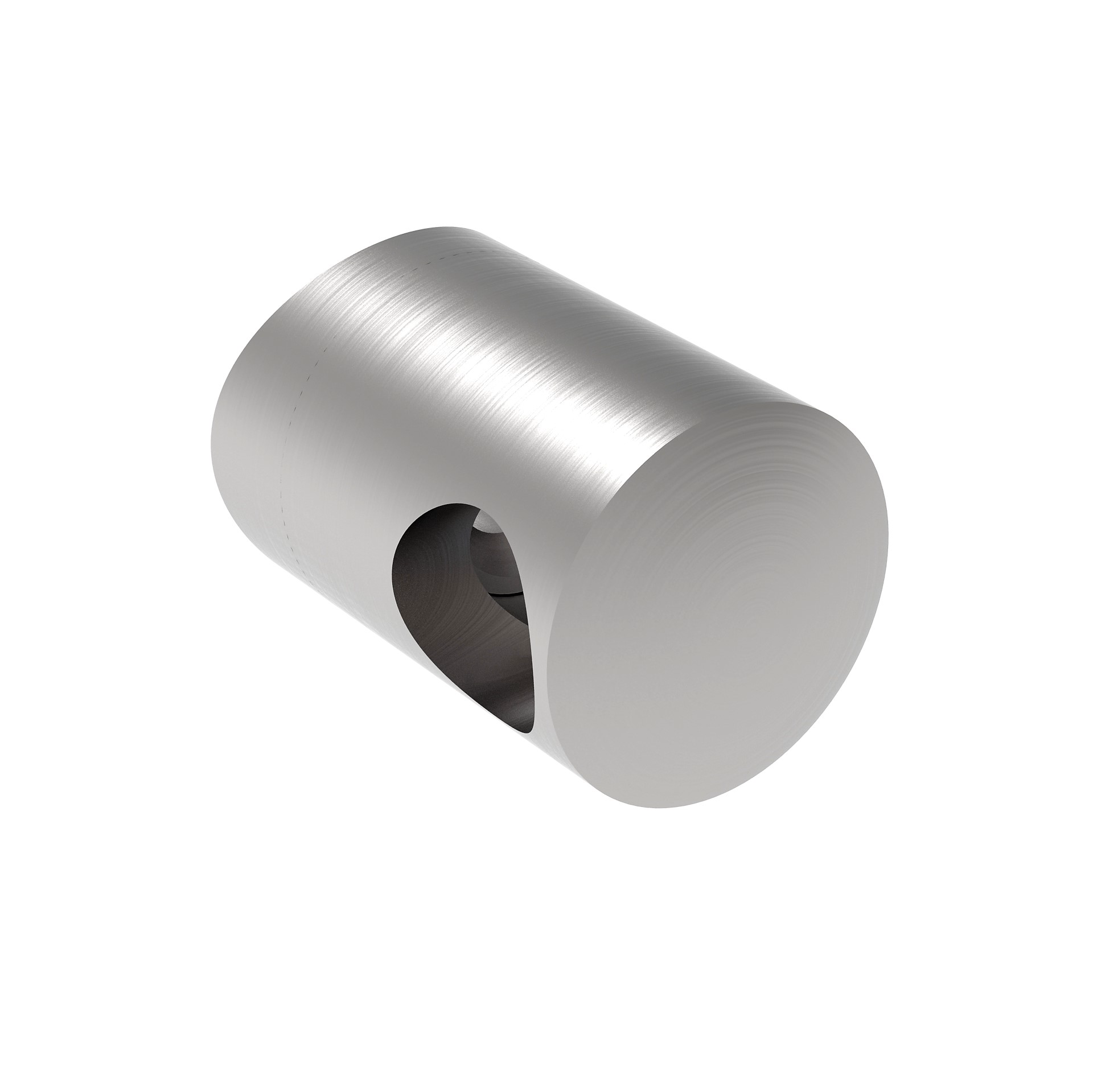 Querstabhalter V4A fuer Pfosten 42-4 mm fuer Stab 12 mm geschliffen-11-1021-A.1