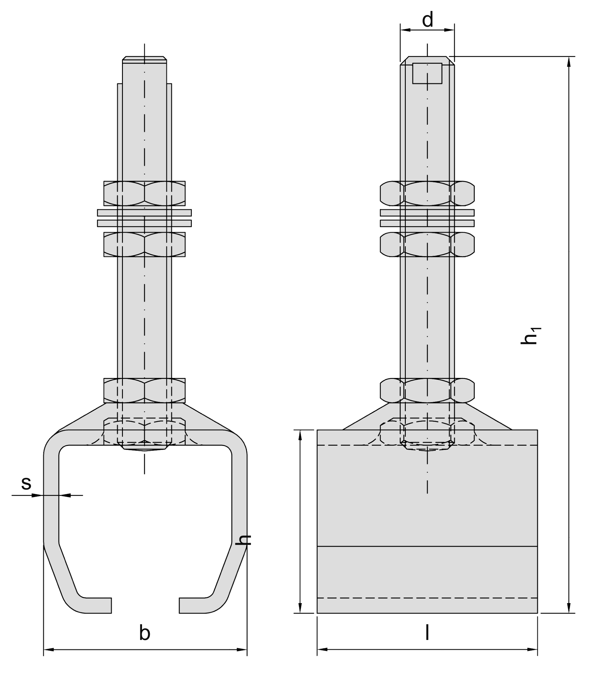 Muffe Schiebetor MEA Gr- 5 verzinkt M30 10335550-60-0027.7