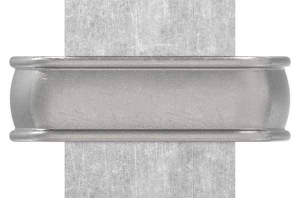 Bund - 1 Stueck - Material- 14x3 mm - Innenmass- 23x24 mm - Stahl -Roh- S235JR-30-6711.8