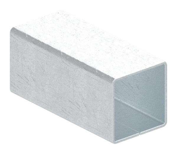 Ausgleichshuelse verzinkt 8x8 auf 9x9 mm- Laenge 20 mm-88.118073