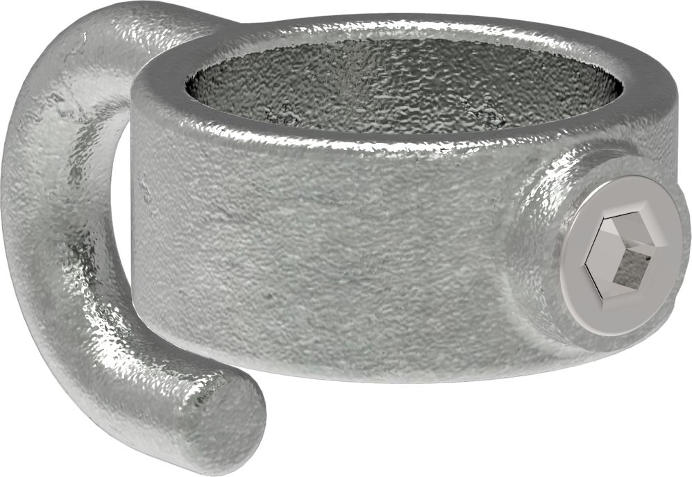 Rohrverbinder - Stellring mit Haken - 182 - 26-9 mm - 60-3 mm - 3-4- - 2- - Feuerverzinkt u. Elektrogalvanisiert-182