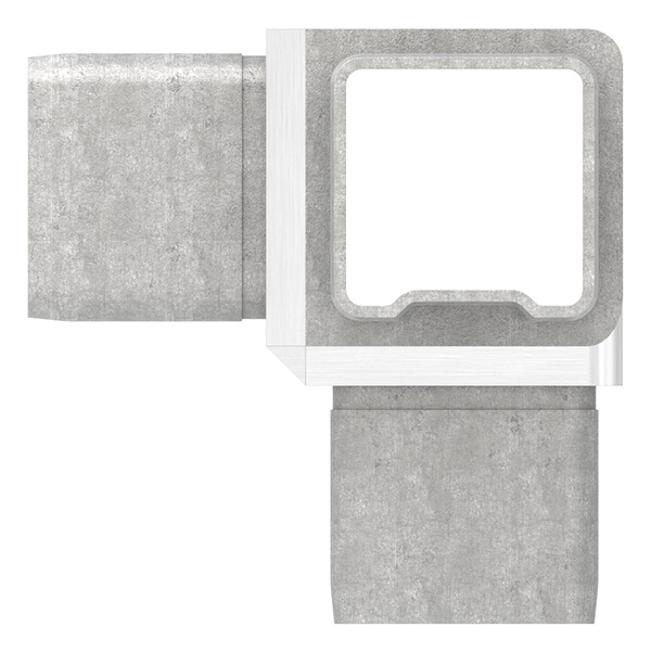 T-Verbinder V4A fuer Rohr 40x40x3 mm steckbar-88-1110154040.3
