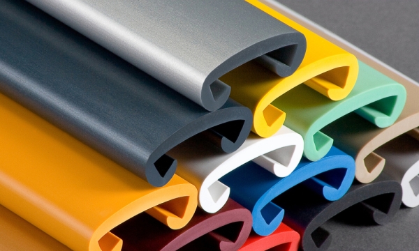 Kunststoffhandlauf fuer 40 x 8mm- stratos gelb- 25 Meter-88-11F408.514