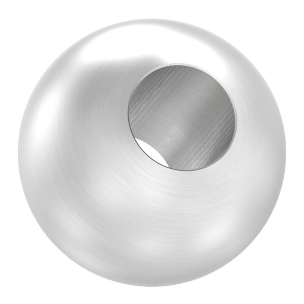 Kugel - Ø 25 mm - mit Durchgangsbohrung- 10-2 mm - V2A-11-4035.4