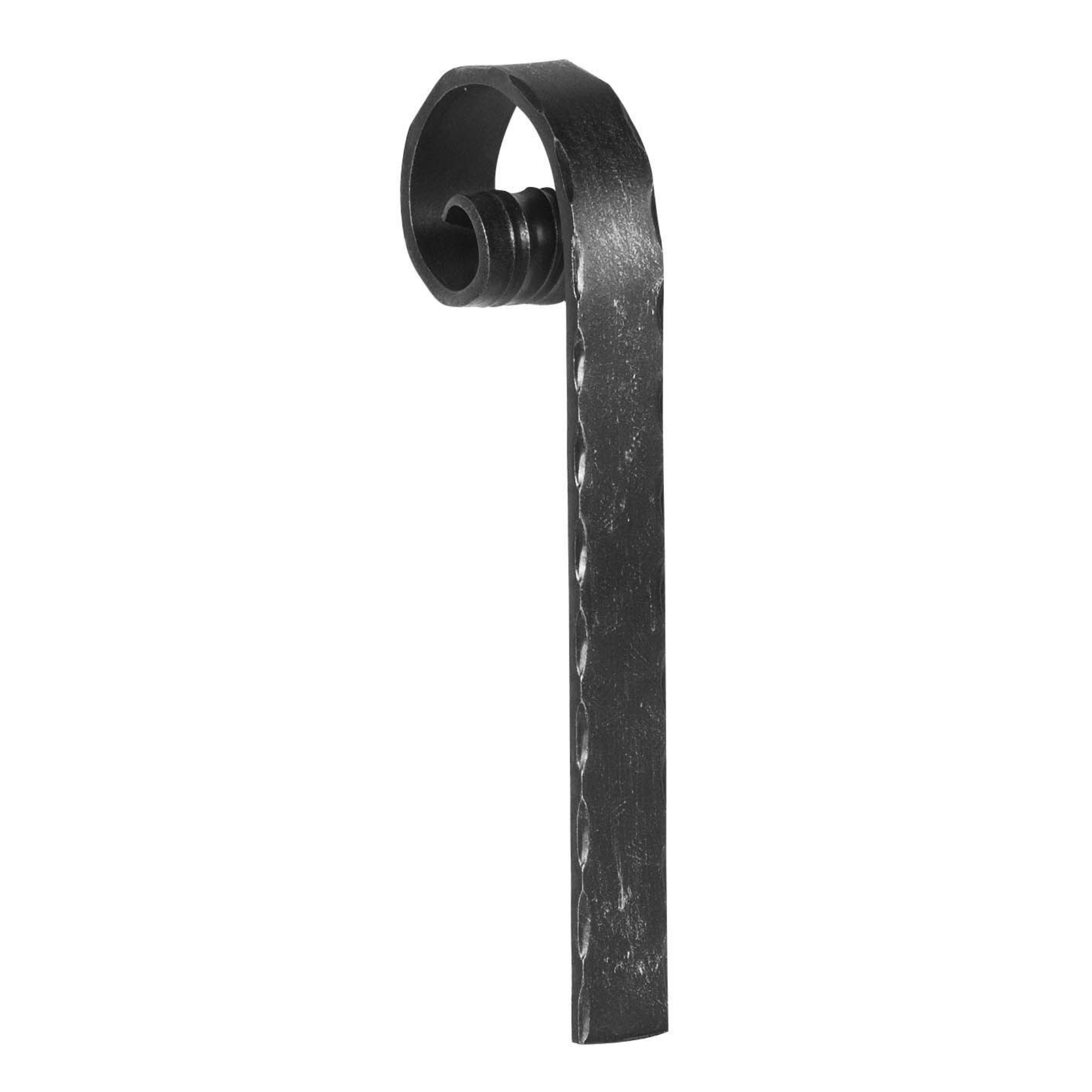 Handlauf-Endstueck 50x10 mm Kanten gehaemmert Stahl S235JR passt zu 30-1385-8-30-1455.8