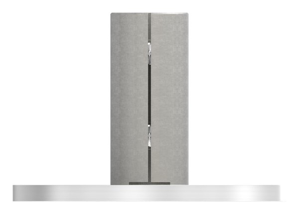 Wand- und Bodenanker Masse- Ø 100x6 mm fuer Rundrohr Ø 33-7x2-5 mm -V2A-11-3011.4
