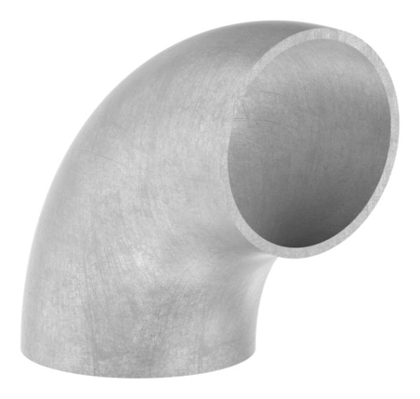 Bogen 90° zum Schweissen fuer Rundrohr- Ø 42-4 mm V2A- Bauart 3-11-3723.4
