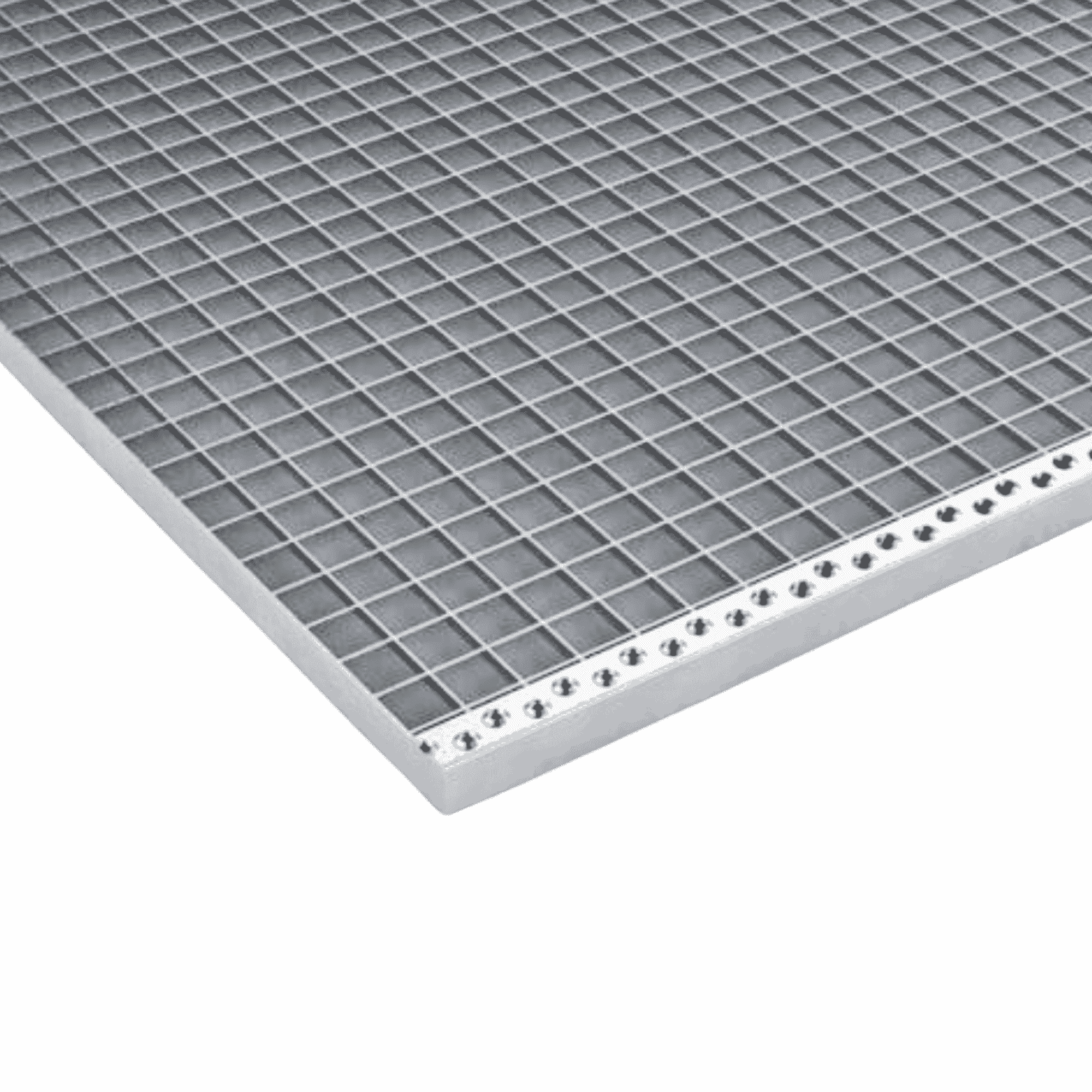 Press-Podestrost T-Profil 800 x 1000 mm - Maschenweite 33 x 33 mm - Tragstab 30 x 2 mm - mit Sicherheitsantrittskante - feuerverzinkt-21-P8010030302.7