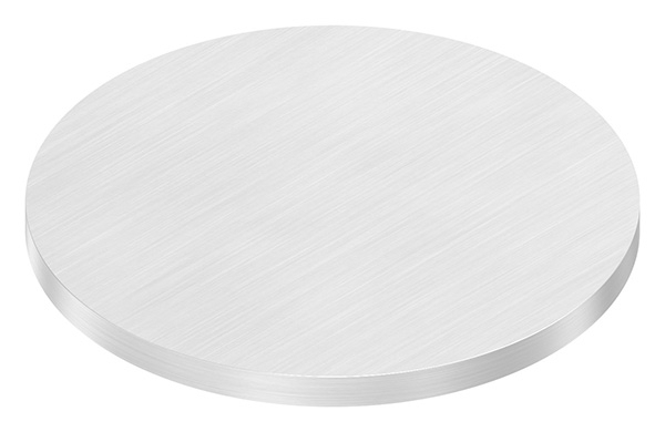 Ronde - Masse- Ø 100x6 mm - mit Laengsschliff - V4A-11-2242.1